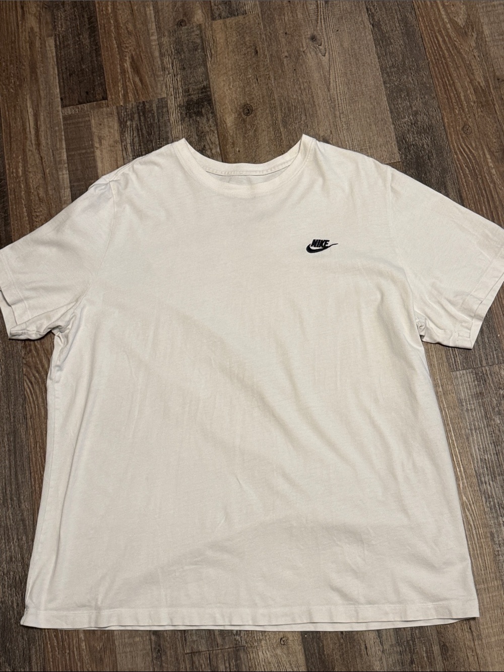 Nike White Short Sleeve Crewneck Tee Men’s Size XXL